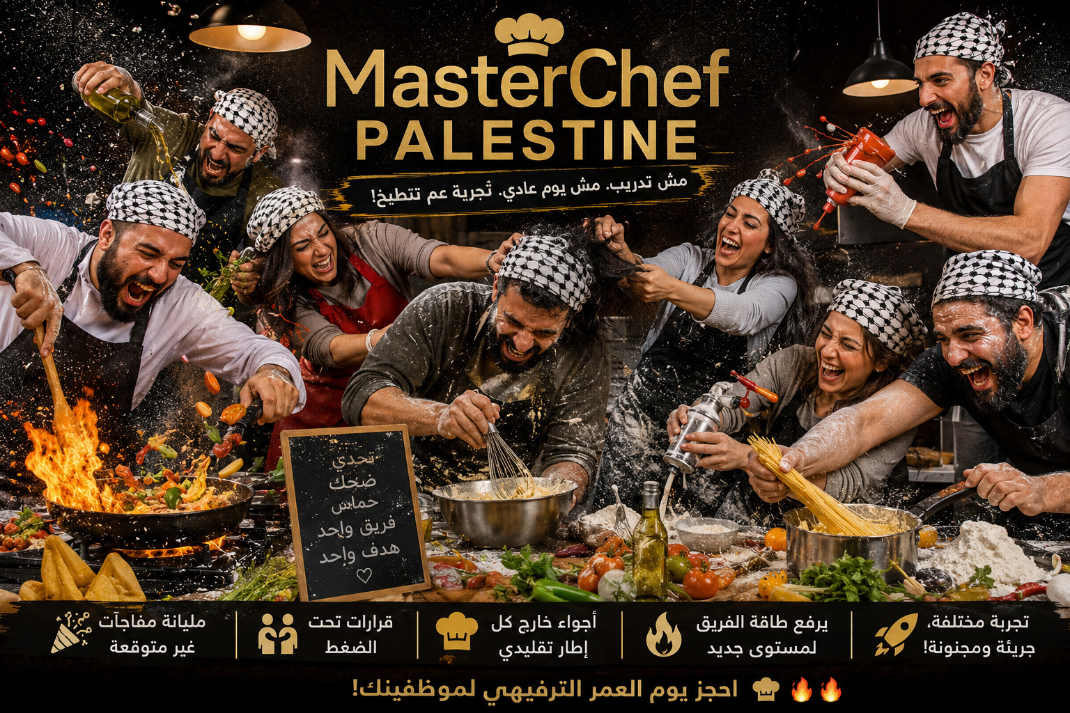 MasterChef Palestine - A Signature LionHeart Team-Building Adventure